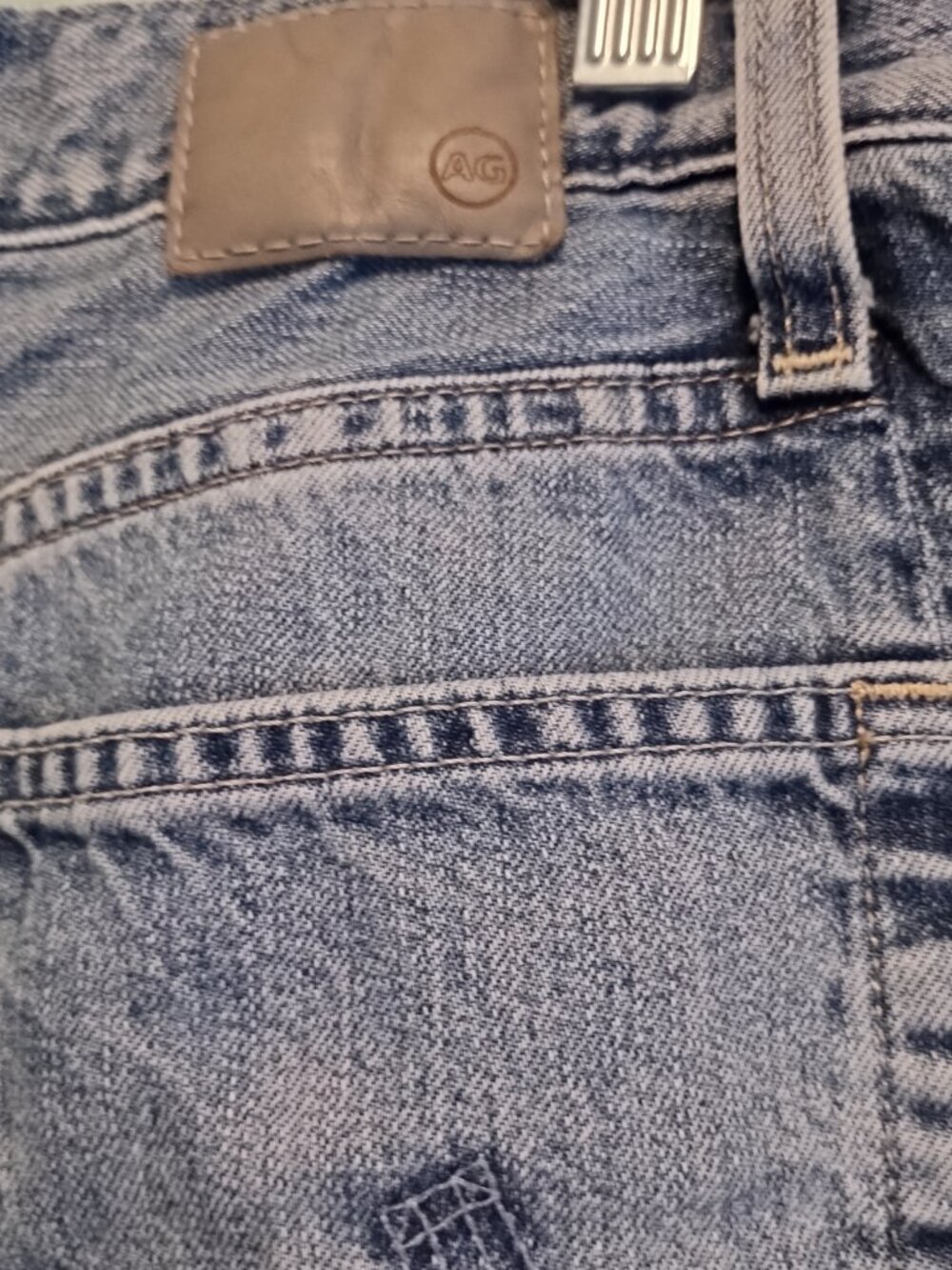 AG Hattie High-Rise Barrel Jeans 27 4 - Picture 9 of 11